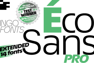Éco Sans Pro Extended: A Bold Handwritten Typeface for Modern Brands